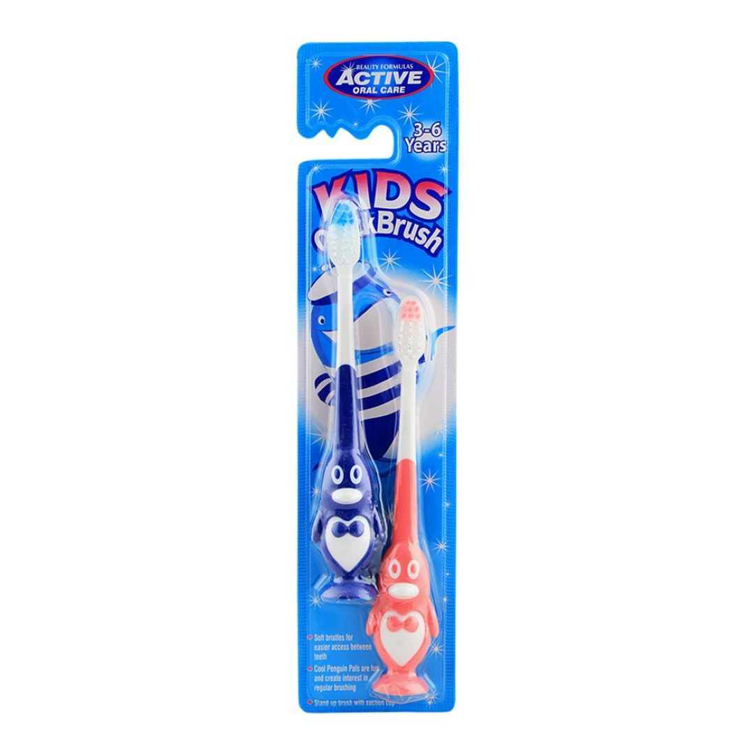 ACTIVE KIDS QUICK BRUSH RUBBIT 2PK